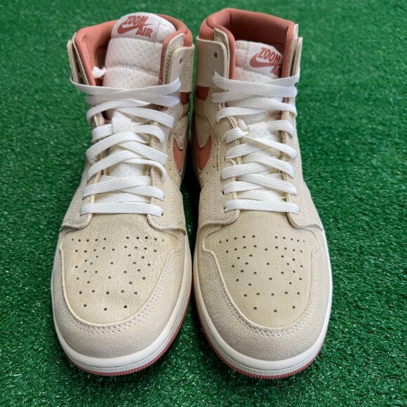 Nike Jordan 1 High Zoom Air CMFT 2 Terra Burnt Sunrise Mens DV1307-102 NEW Sz 10 - Picture 2 of 4